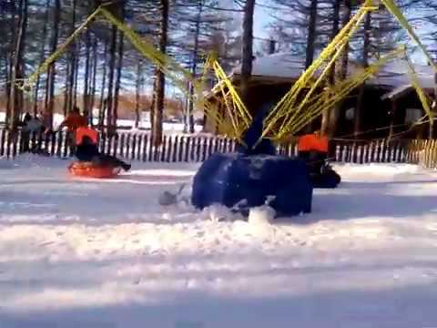 Катание на тюбингах, кросс 2 (Экопарк)