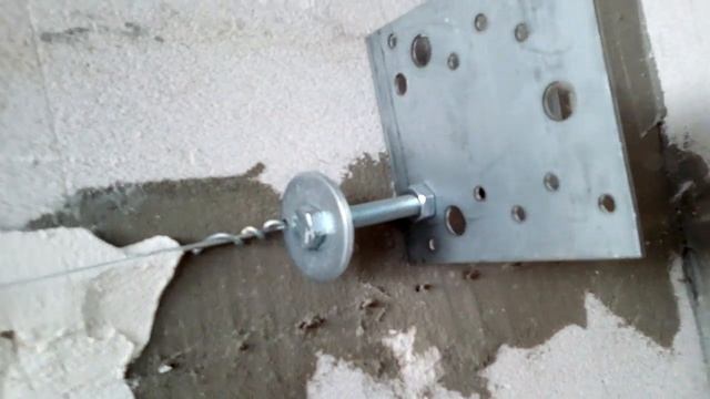 Струнные маяки. Установка маяков. Штукатурка стен по маякам.