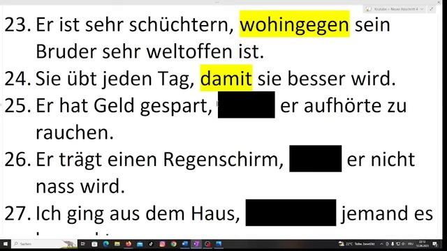 DTZ B1 | DTB B1 | Konjunktionen B1 | 50 Quizfragen | Livestreaming 12.08.2023 смотреть онлайн