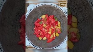 ОВОЩНОЕ РАГУ В КАЗАНЕ, НА КОСТРЕ ОЧЕНЬ ВКУСНО, ОБЯЗАТЕЛЬНО ПОПРОБУЙТЕ ПРИГОТОВИТЬ ❤️