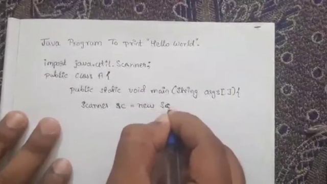 Basic Java Program to Read a String and To PRINT STATEMENT || Hello World || Java Basic Programming