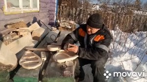 Менажница из спила сувеля.