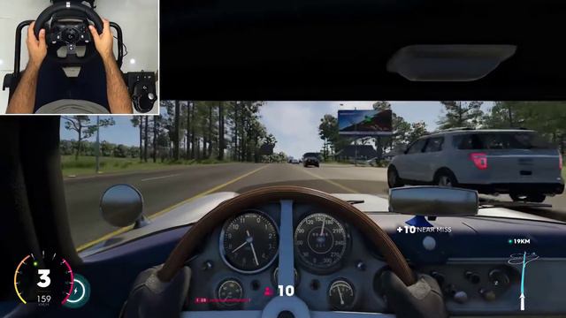 Dallas to Miami on Mercedes Benz 300 SLR Uhlenhaut-Coupe W196 - The Crew 2 /Logitech g920 gameplay смотреть онлайн