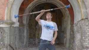 КОНТАКТНЫЙ СТАФФ УРОК #11 TwOH Fishtail. Full Steve. OH Conveyor. Sweep.