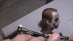 Heath Ledger Joker 1:6 Sculpt Painting and Hair Process