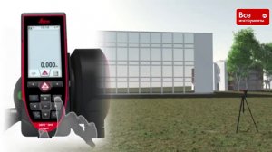 Как использовать Leica DISTO D810 touch с функцией измерения высоты