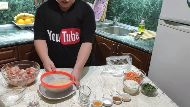 Плов в рукаве. Не отличить от узбекского! Славик жарит ☑️