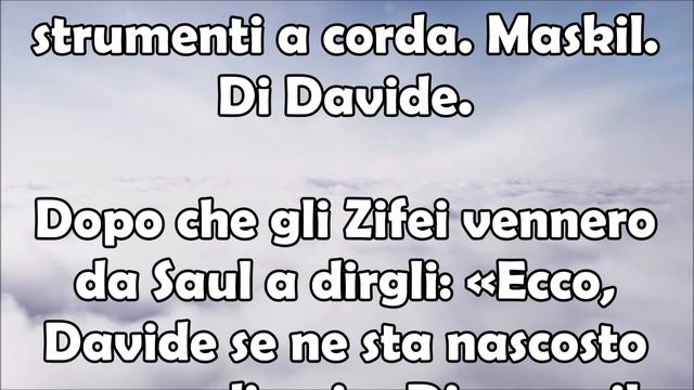 Libro dei Salmi Bibbia | Salmo 53 | Dio per il Tuo Nome Salvami per la tua Potenza Rendimi Giustizi