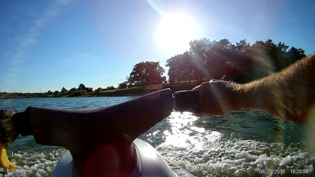 Yamaha WaveRaider 700...First Water Test... Fantastic!! смотреть онлайн