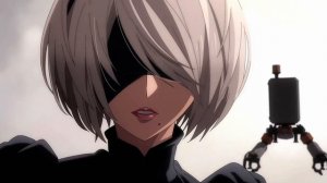2B против первого БОССА [ Marx ] | Nier automata Ver 1.1a #anime #animemoment