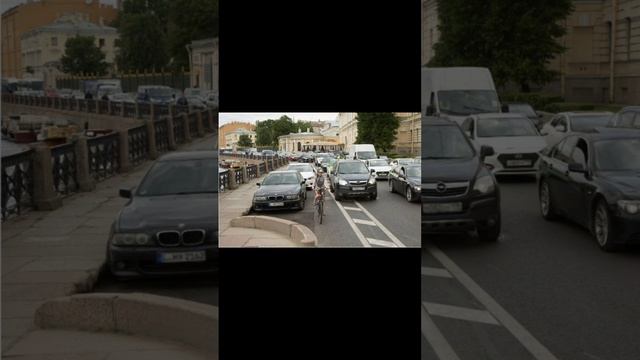 Люксовые машины паркуются на велодорожках