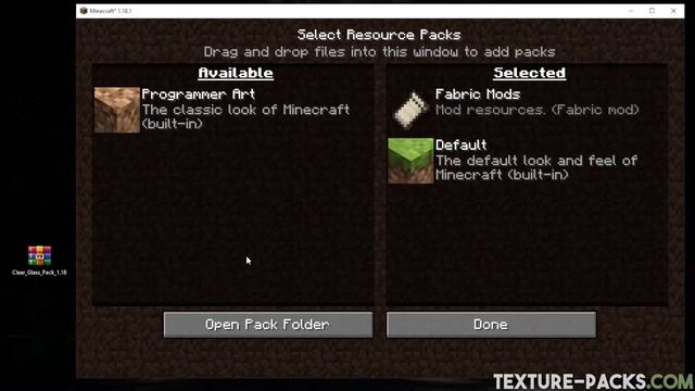Clear Glass Texture Pack Download (Java & MCPE/Minecraft PE) смотреть онлайн