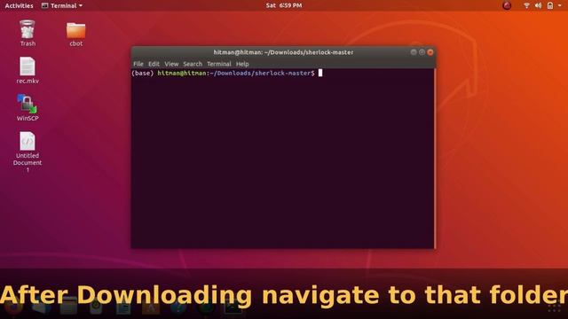 sherlock tool for linux used to know about social profiles of a person. kali linux is best to use.
