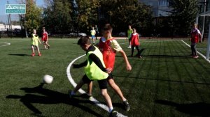 Спортивный стадион открыли в лицее № 165