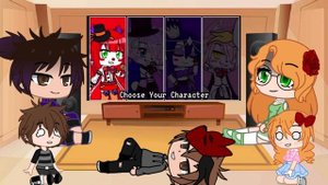 Past Aftons react to Sister Location memes ~ Kaylee863 ~