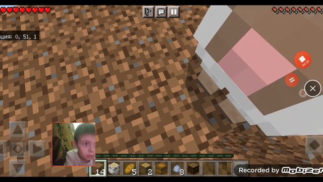 прохожу один блок в Майнкрафте есть особенный это способность он бесконечный. смотреть онлайн