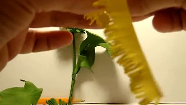 Одуванчик полевой из фоамирана. Лучший видео урок смотреть онлайн