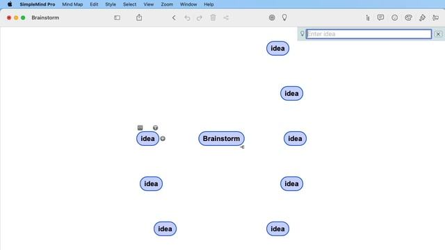 Brainstorm using SimpleMind смотреть онлайн
