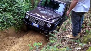 Гелики тоже на многое способны на бездорожье: офф-роуд на Mercedes Gelandewagen