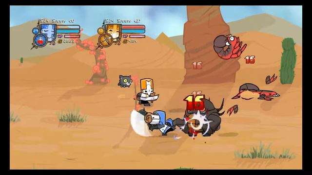 Castle Crashers: Thalia and Sergio - Desert смотреть онлайн