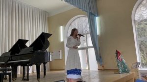 Песня Полины Гагариной "Зима" в исполнении Елены Поповой