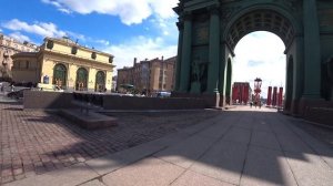 Нарвские ворота в Санкт-Петербурге. Прогулка