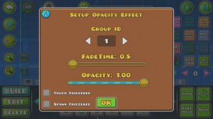 Гайд по функции Build Helper в Geometry Dash