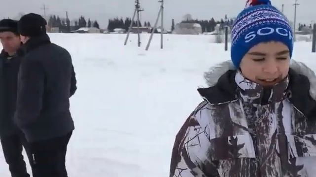 26.02.17 масленица Кыштовка мотособаки снегоходы из ОМИЧа смотреть онлайн