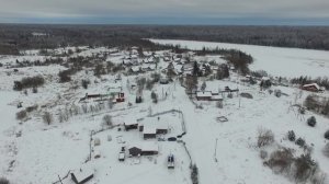 Ленинградская Область посёлок  Ефимовский  с квадрокоптера