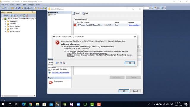 Cannot be opened because it is version 852. this server supports version 706 and earlier[Solved] смотреть онлайн