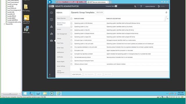 ESET Remote Administrator – Installing Third-party App & Dynamic Groups смотреть онлайн