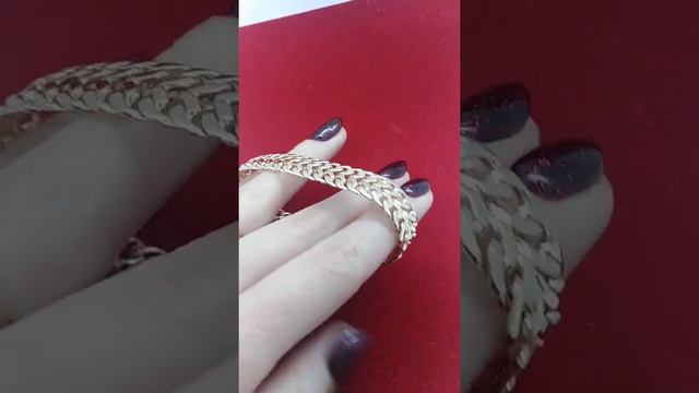 Браслет VOSMERKA золото 585 пробы смотреть онлайн