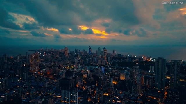 Mumbai India in 8K Video by Drone  8K Video - Mumbai India