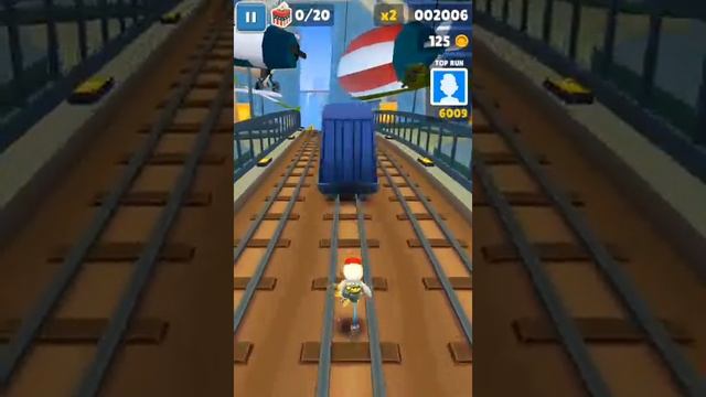 Играем в Subway Surf смотреть онлайн