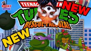 ПИЦЦА ПРОТИВ ЧЕРЕПАШЬЕГО СУПА! Рокки играет в TMNT Rescue-Palooza!