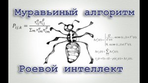 Роевой интеллект. Муравьиный алгоритм.
