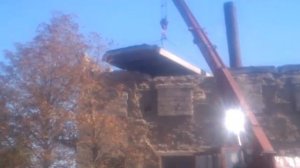 демонтаж плит перекрытия