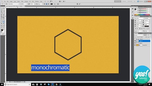How to create a Cool yet Professional Hexagon Logo in Adobe Photoshop