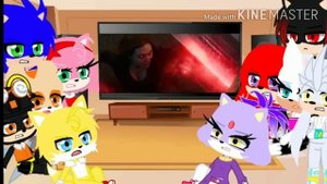 Sonic & Tails pals react to Avengers Endgame //?GCRV?// { ?⚡Sonic and his friends Reaction?? }