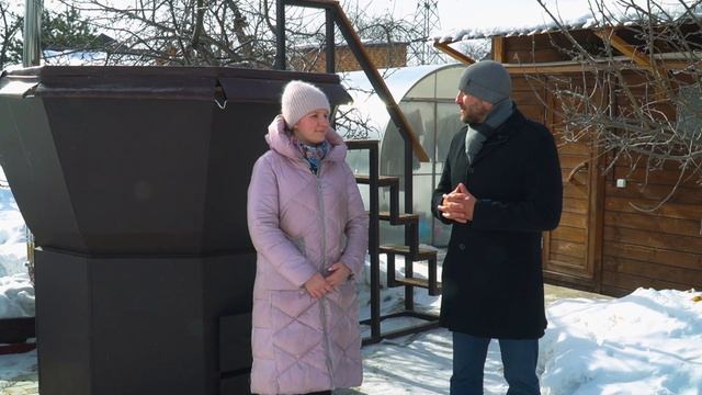 Банный чан с подсветкой! Опыт эксплуатации. Отзыв клиента УралЭкоТэк.