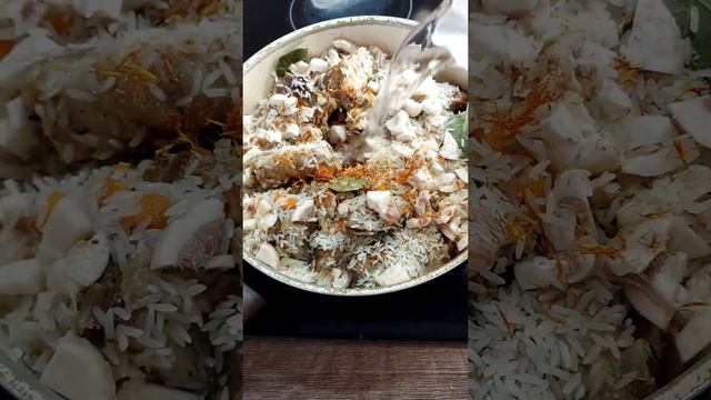 Плов с ребрышками и шампиньенами. смотреть онлайн