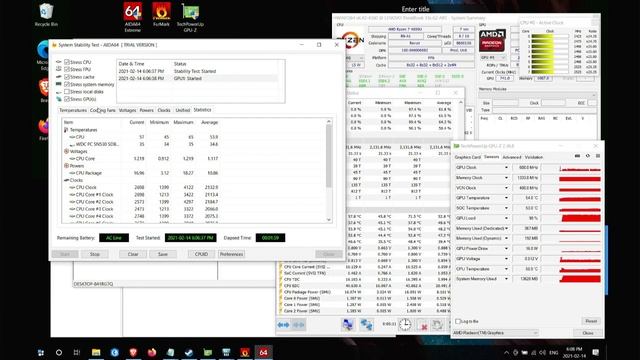 AMD 4800u Stress Test in a Thinkbook 13s (2nd Gen) [CPU and GPU] смотреть онлайн