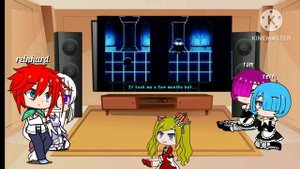 re:zero react subaru as sans ( nightmare sans vs chara) parte 3 do drop undertale