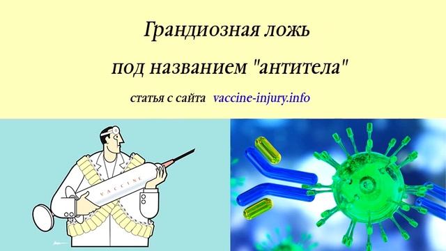 Что такое АНТИТЕЛА на самом деле?