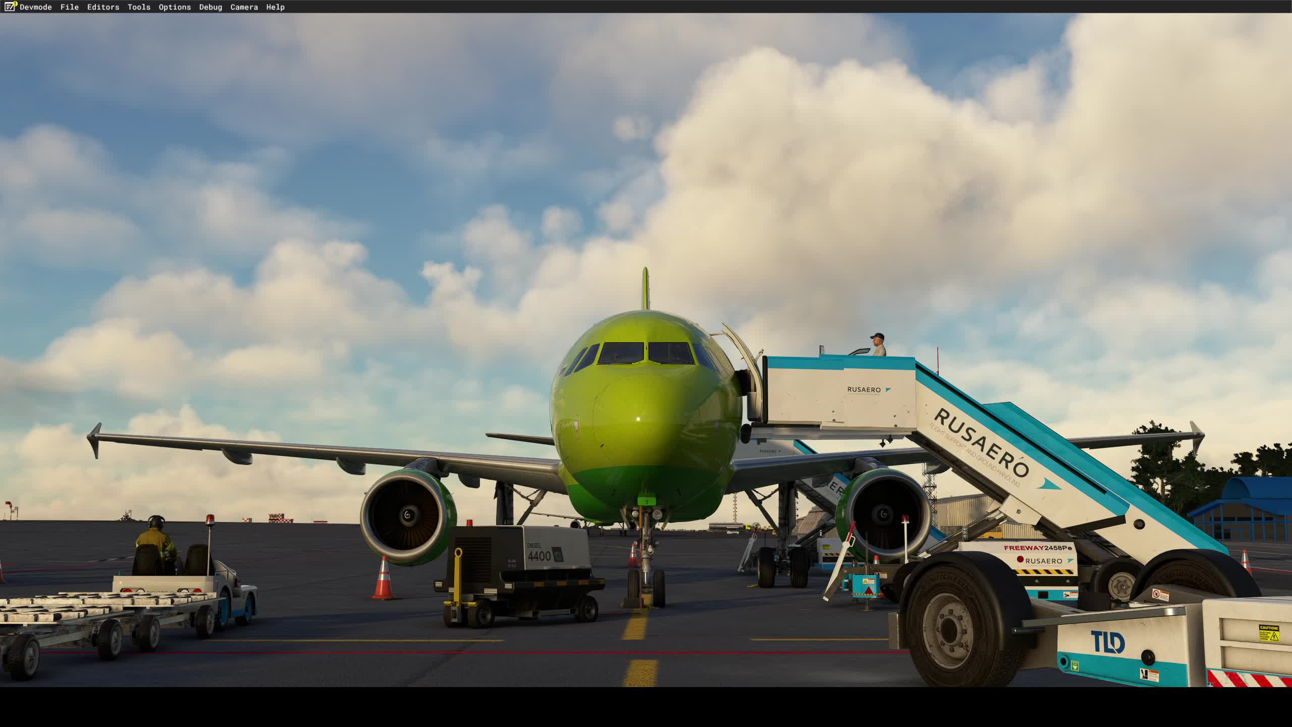 Fenix simulations A319-100, MSFS 2020, Vatsim, GSX, SBI005, Barnaul(UNBB) - Omsk(UNOO)