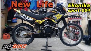 Ekonika sport-004, дарим мотоциклу новую жизнь. New Life For Enduro.
