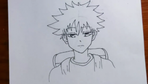 Рисование АНИМЕ пошагово для начинающих