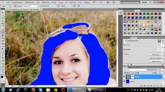 Урок 7 Как изменить цвет волос смотреть онлайн