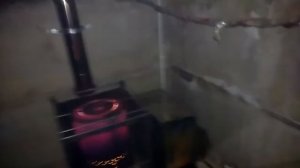 Печка на отработке без черного дыма