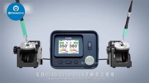 NEW!! i2C PDK1200 300W Soldering Station With NT115 T210 T245 Handle